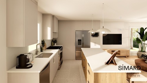 À construire - 125 Rue Des Saules, L'Ange-Gardien, QC - Indoor Photo Showing Kitchen