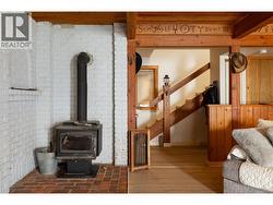 Cozy wood stove for those chilly evenings - 