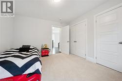 Soft neutral carpeting paired with light gray walls - 