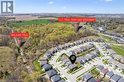 Residential community featuring modern single-family homes on individual lots - 