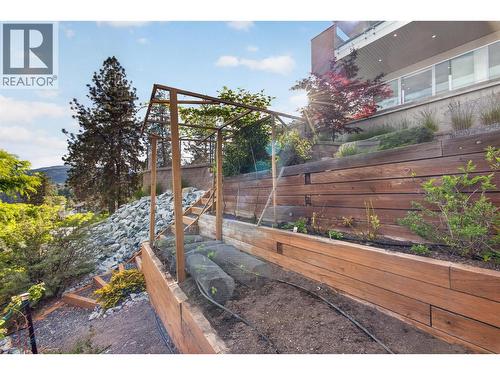 Fully irrigated garden beds - 5835 Vicary Road, Peachland, BC 