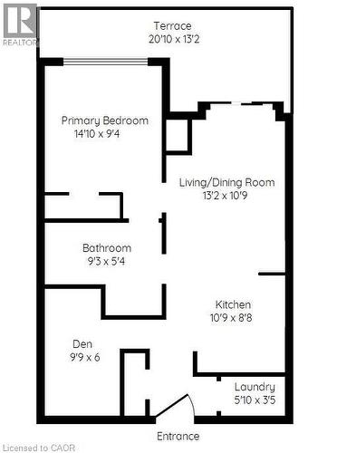 Floor plan - 4040 Upper Middle Road Unit# 105, Burlington, ON 