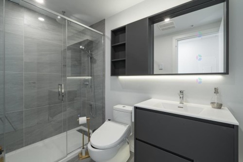 Salle de bains - 412-1500 Boul. René-Lévesque O., Montréal (Ville-Marie), QC - Indoor Photo Showing Bathroom