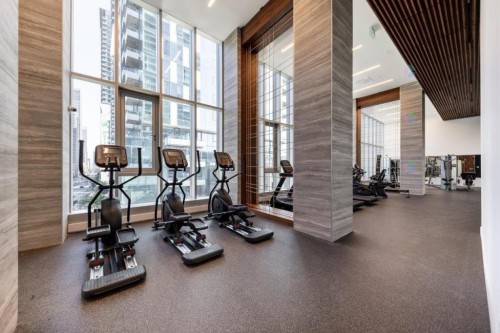 Autre - 412-1500 Boul. René-Lévesque O., Montréal (Ville-Marie), QC - Indoor Photo Showing Gym Room