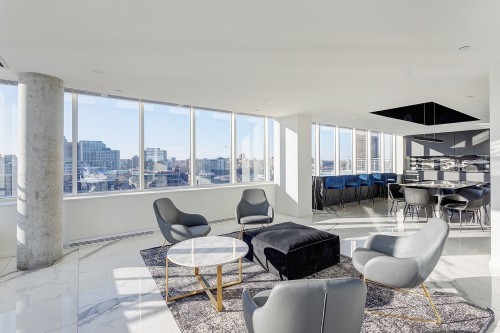 Common room - 704-1025 Rue De La Commune E., Montréal (Ville-Marie), QC -  Photo Showing Living Room