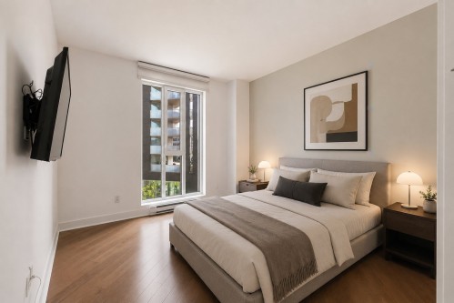 Chambre à coucher principale - 316-4959 Rue Jean-Talon O., Montréal (Côte-Des-Neiges/Notre-Dame-De-Grâce), QC - Indoor Photo Showing Bedroom