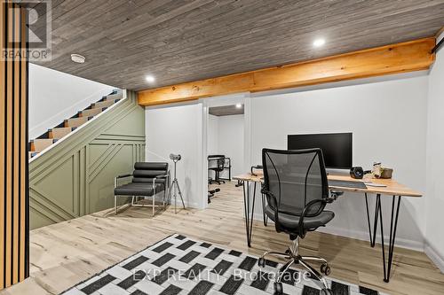 Office with Hidden Storage Under Stairs - 1373 Orchard Avenue, Fort Erie (Crescent Park), ON 