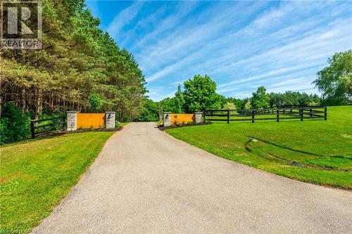 View of street featuring a gate - 18 Westie Road, Brantford, ON 