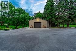 View of detached garage - 