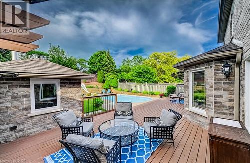 48 Lennox Crescent, Kitchener, ON - Outdoor With Deck Patio Veranda With Exterior