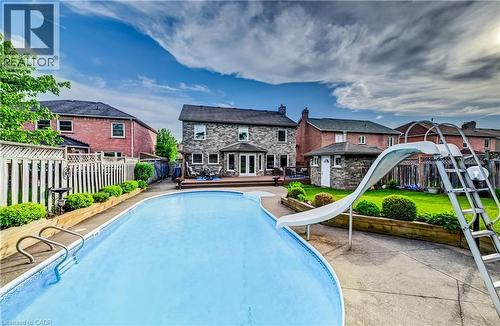 48 Lennox Crescent, Kitchener, ON - Outdoor With In Ground Pool