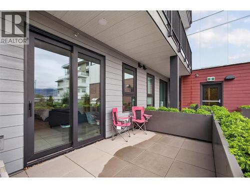 Partially covered patio - 620 Coronation Avenue Unit# 211, Kelowna, BC 