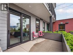 Partially covered patio - 