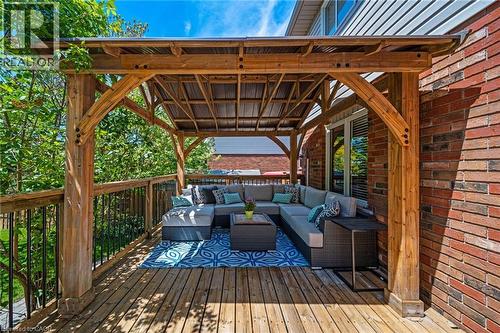 6 Scottswood Lane, Caledonia, ON - Outdoor With Deck Patio Veranda With Exterior