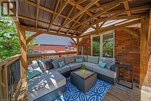 6 Scottswood Lane, Caledonia, ON - Outdoor With Deck Patio Veranda With Exterior