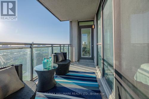 BALCONY - NE VIEW - 1705 - 88 Grangeway Avenue, Toronto, ON 