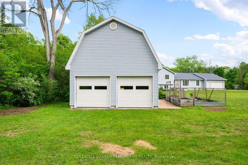 Detached garage with loft for storage/workshop - 42 Berry Park Lane, Rideau Lakes, ON 