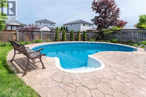 4021 Mountain Street, Beamsville, ON - Outdoor With In Ground Pool With Backyard