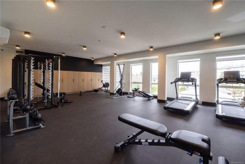 #316-2341 Bear Mountain Pkwy, Langford, BC - Indoor Photo Showing Gym Room