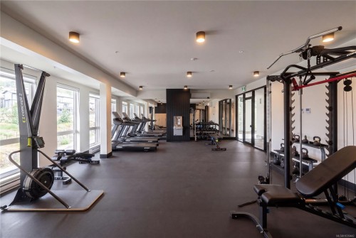 #413-2341 Bear Mountain Pkwy, Langford, BC - Indoor Photo Showing Gym Room