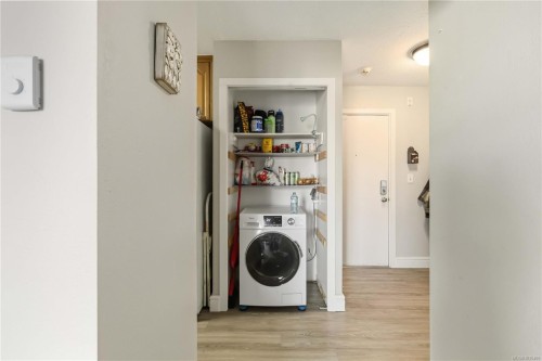 #302-904 Hillside Ave, Victoria, BC - Indoor Photo Showing Laundry Room