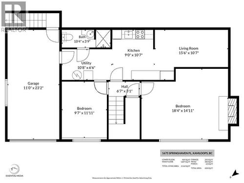 1675 Springhaven Place Place, Kamloops, BC 