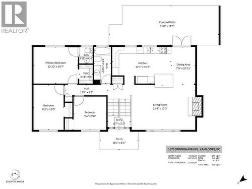1675 Springhaven Place Place, Kamloops, BC 