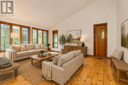 virtually staged living room - 247483 5 Side Road, Mono, ON 