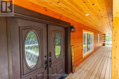 Large Oversided Covered Porch - 1007 Winding Creek Road, Minden Hills (Anson), ON 
