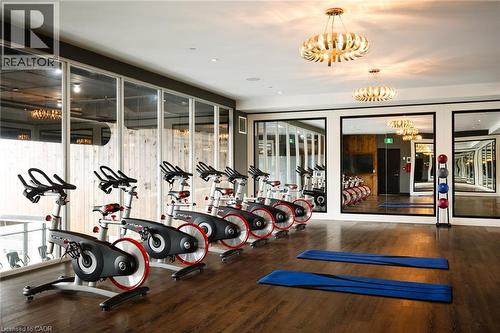 330 Phillip Street Unit# S709, Waterloo, ON - Indoor Photo Showing Gym Room