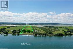 26-acre property featuring Lake Ontario frontage and direct access from Lakeshore Road - 