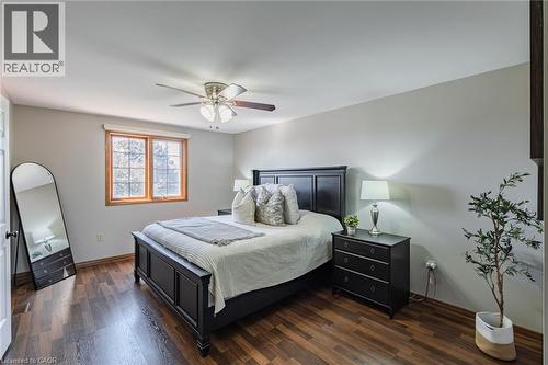 Hardwood-finish flooring features throughout this room - 141 Lynndale Road, Simcoe, ON 
