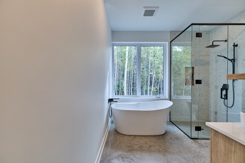 Salle de bains - 15 Ch. Joseph-Robert, Saint-Donat, QC 