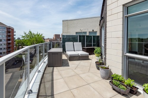 Balcon - 608-1255 Boul. Alexis-Nihon, Montréal (Saint-Laurent), QC - Outdoor With Exterior