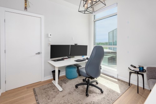 Chambre à coucher - 608-1255 Boul. Alexis-Nihon, Montréal (Saint-Laurent), QC - Indoor Photo Showing Office