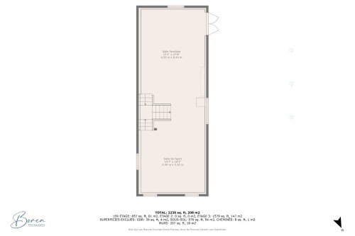 Plan (croquis) - 196 Rue Argyle, Shawville, QC 