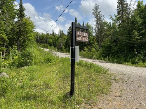 Accès au plan d'eau - Rue De La Forêt, Sainte-Marguerite-Du-Lac-Masson, QC 
