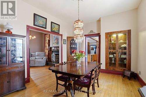 DR leads to kitchen. - 132 High Street, Champlain, ON 