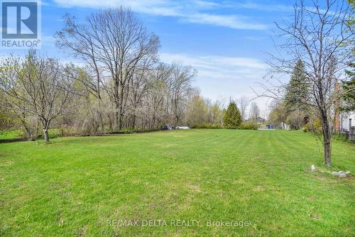 An expansive back yard. - 132 High Street, Champlain, ON 