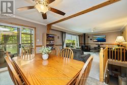 Dining w walkout to deck - 