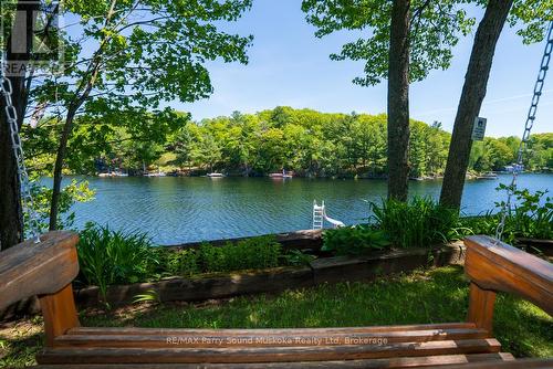 Enjoy serene views from the swing - 31 Beaver Trail, Mcdougall, ON 