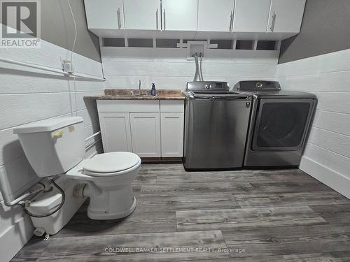 Lower level laundry/2 piece bath - 12 Cornell Crescent, Elizabethtown-Kitley, ON 