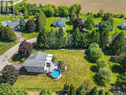 Large, private lot goes beyond the apple trees - 