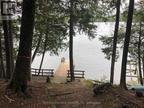 **Two Docks (One Is 5 Years Old With A Winch) - 1160 Sunset Strip Lane, Frontenac, ON - Outdoor With Body Of Water With View