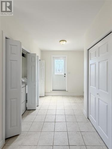 Mudroom with laundry - 51-53 Creston Boulevard, Marystown, NL 