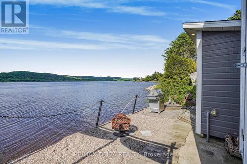 Movable fire pit. - 162 Front Road W, Champlain, ON 