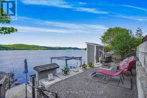 Second level of lot. - 162 Front Road W, Champlain, ON 