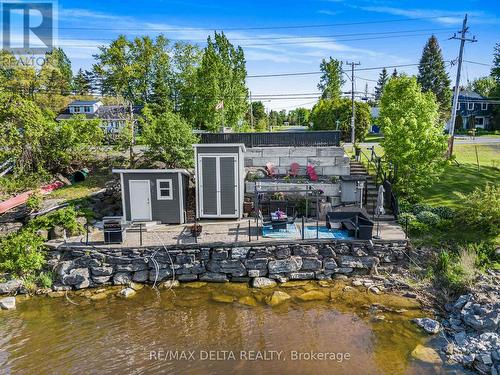View from the water. - 162 Front Road W, Champlain, ON 