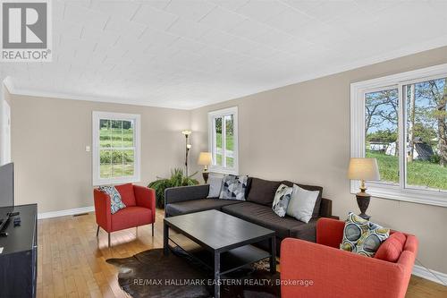Century farmhouse light filled living room - 794 Morton Line, Cavan Monaghan (Cavan Twp), ON 