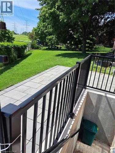 PRIVATE ENTRANCE AND PATIO - 2240 Headon Road Unit# Lower, Burlington, ON 